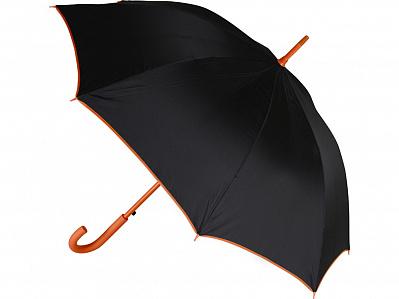 Зонт-трость Гилфорт (Черный/оранжевый)