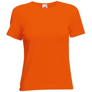 Футболка женская LADY FIT CREW NECK T 210 (Оранжевый)