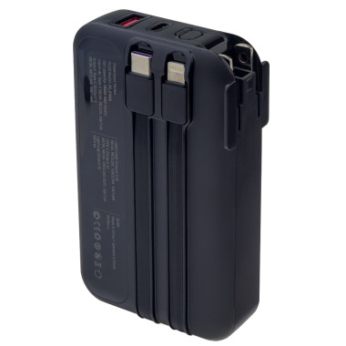 ПЗУ с функцией СЗУ Perfeo PLUG 10000 черный