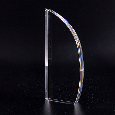 Награда SHARP TUSK в подарочной коробке, грани с фаской, 85х210х25 мм, акрил (Прозрачный)