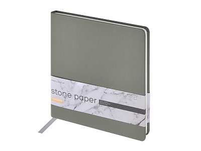Еженедельник с каменной бумагой А5+ Carrara (Серый)