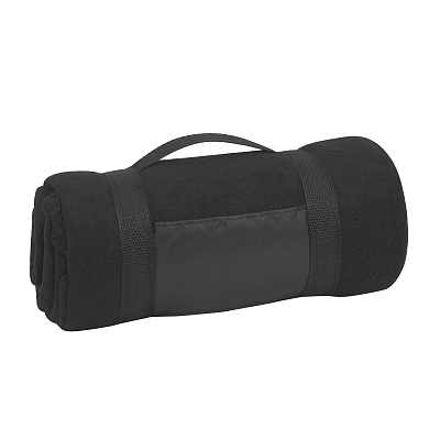 Плед "Байкал", черный (Чёрный)