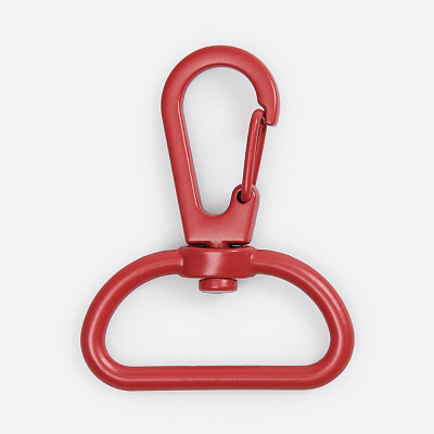 Застежка-карабин Snap Hook, L, красная (Красный)
