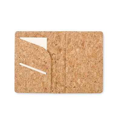 Cork passport holder (Бежевый)