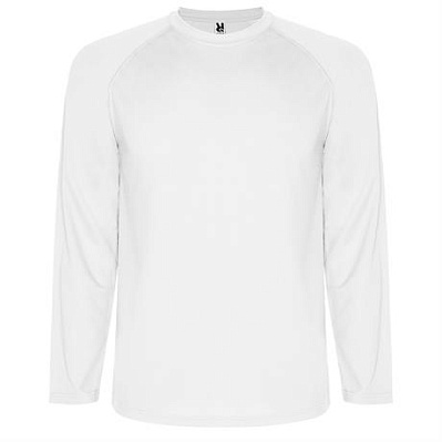 Спортивная футболка MONTECARLO L/S мужская, БЕЛЫЙ L (Белый)