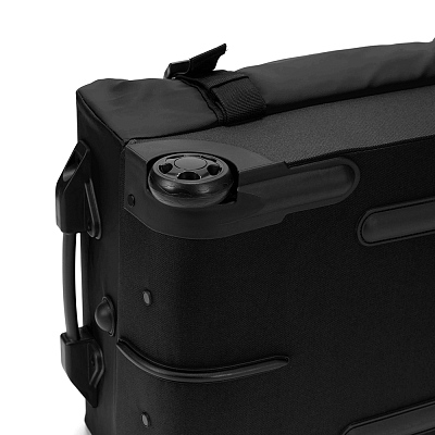 Сумка на колесах TORBER Mobi, чёрный, полиэстер 900D с PU покрытием, 60 х 38 х 25,5 см, 57 л