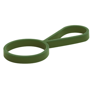 Кольцо-держатель силиконовое для термобутылки Olivia  (Хаки)