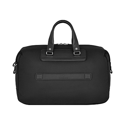 Дорожная сумка VICTORINOX Architecture Urban2 Compact Weekender, черный, полиэстер/кожа, 47x23x31 см, 32 л
