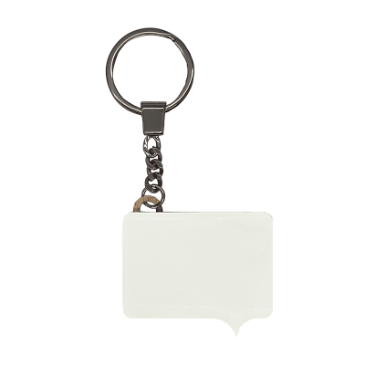 Брелок Мысль (белый)