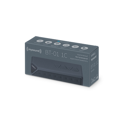 Портативная колонка Rombica MySound BT-01, черный