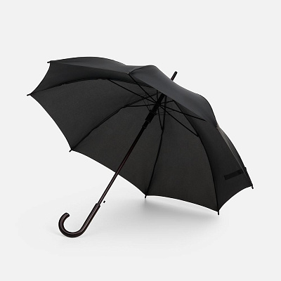 Зонт-трость Standard, темно-синий (Чёрный)