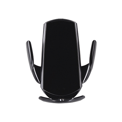 Автомобильное сенсорное беспроводное (15W) зарядное устройство "Titan" с набором переходников для магнитной зарядки, с подсветкой логотипа, черный (Чёрный) Автомобильное сенсорное беспроводное (15W) зарядное устройство "Titan" с набором переходников для магнитной зарядки, с подсветкой логотипа, черный (Чёрный)