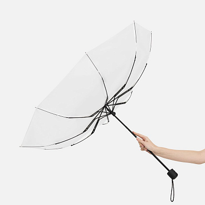 Зонт складной Basic, ver.2, белый