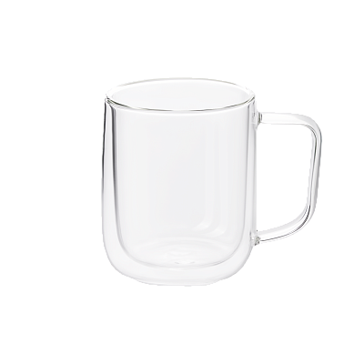 Кружка стеклянная с двойными стенками Viora (Прозрачный)