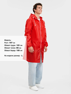 Дождевик Rainman Zip Pro, красный