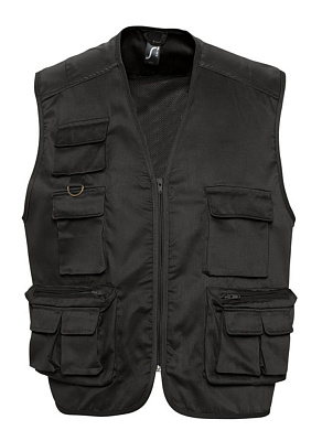 Жилет фотографа Wild 200 бежевый (Чёрный) Жилет фотографа Wild 200 бежевый (Чёрный)