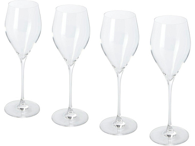 Набор бокалов для просекко Sereno, 4 шт (Прозрачный)