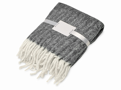 Плед Warmy с шерстью (Тёмно-серый)