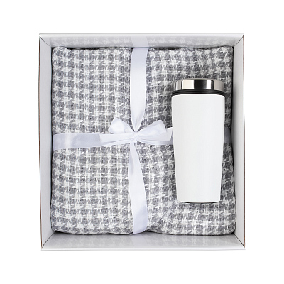 Набор "On the Ritz"  (Серый с белым)