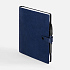 Ежедневник Strep Front на заказ, недатированный, темно-синий - Фото 5