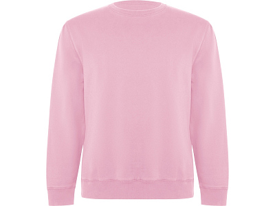 Свитшот из органического хлопка Batian, унисекс (Светло-розовый)