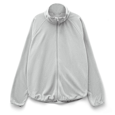 Куртка флисовая унисекс Fliska, светло-серая (Серый)