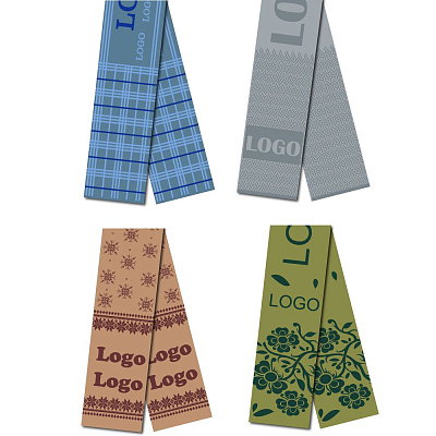 Шарф на заказ Tricksy Classic Fint L полушерсть