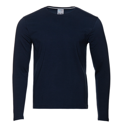 Футболка унисекс с длинным рукавом STAN хлопок/эластан 180, 35 (Тёмно-синий) Футболка унисекс с длинным рукавом STAN хлопок/эластан 180, 35 (Тёмно-синий)