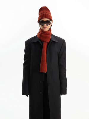 Шапка Bernard, коричневая (терракота)