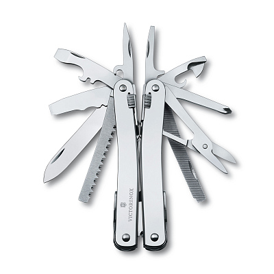 Мультитул VICTORINOX SwissTool Spirit X 105 мм 26 функций в нейлоновом чехле