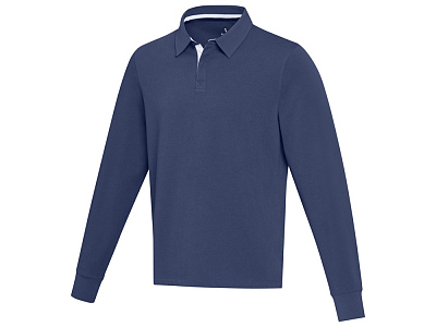 Толстовка-поло Clyde унисекс (Синий нэйви)