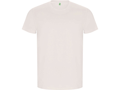 Футболка из органического хлопка Golden детская (Античный белый)