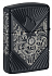 Зажигалка ZIPPO Armor® с покрытием Black Matte, латунь/сталь, чёрная, матовая, 38x13x57 мм - Фото 6