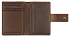 Портмоне Mano "Don Leon", натуральная кожа в коричневом цвете, 7,5 х 10,2 см - Фото 4