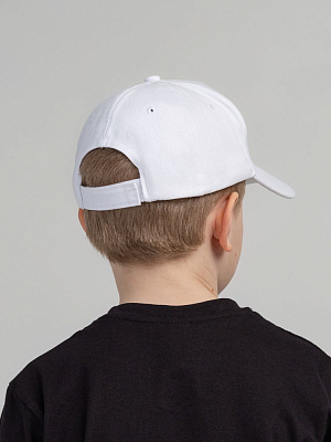 Бейсболка детская Standard Kids, белая