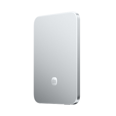 Беспроводной магнитный ПЗУ Xiaomi UltraThin Magnetic Power Bank 5000 15W  (Серебро)