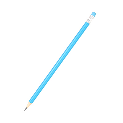 Карандаш с цветным корпусом Largo (Голубой) Карандаш с цветным корпусом Largo (Голубой)