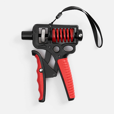 Эспандер кистевой пружинный Motive Power, черный с красным (Красный) Эспандер кистевой пружинный Motive Power, черный с красным (Красный)