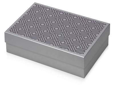 Подарочная коробка Corners большая (Серебристый)