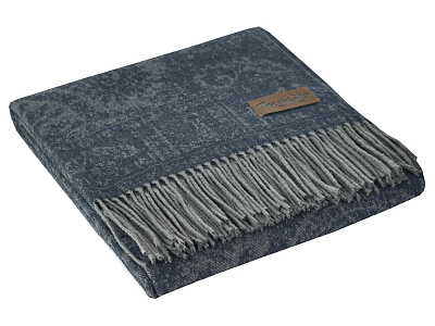 Плед MAGNOLIA (Тёмно-синий)