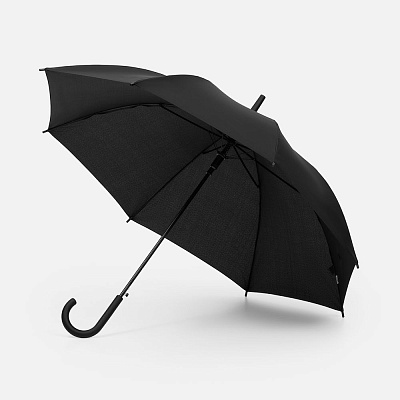 Зонт-трость Jolly Brolly, черный (Чёрный)