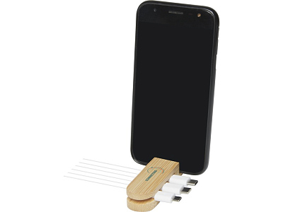 Органайзер для проводов Edulis бамбуковый