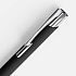 Ручка шариковая Keskus Soft Touch, черная - Фото 4