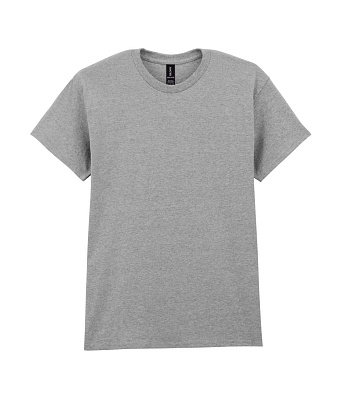 Футболка HEAVY COTTON, КРАСНЫЙ S (Пепельно-серый)