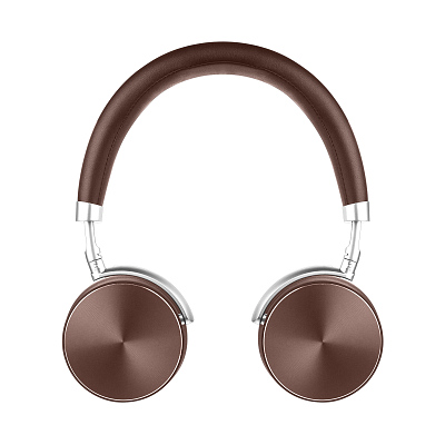 Наушники беспроводные Rombica MySound BH-12, коричневый