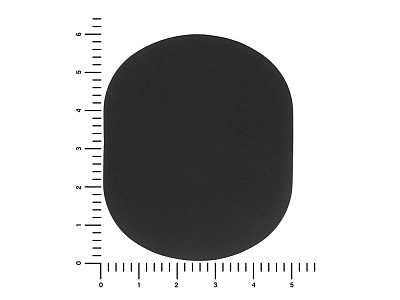 Патч Овал, soft-touch