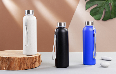 Бутылка для воды "Natural" 600 мл, натуральный