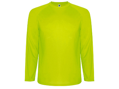 Футболка с длинным рукавом Montecarlo мужская (Неоновый желтый)