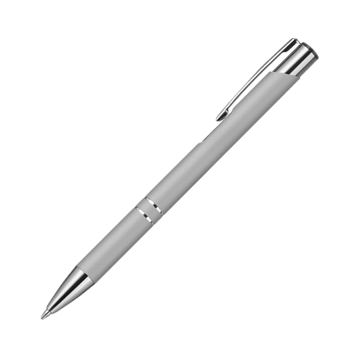Шариковая ручка Alpha, серебряная (Серебряный)