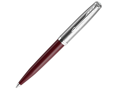 Ручка шариковая Parker 51 Core (Красный бургунди, серебристый)